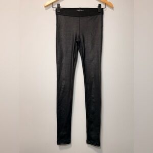 David Lerner Snake Print Black Leggings size XS